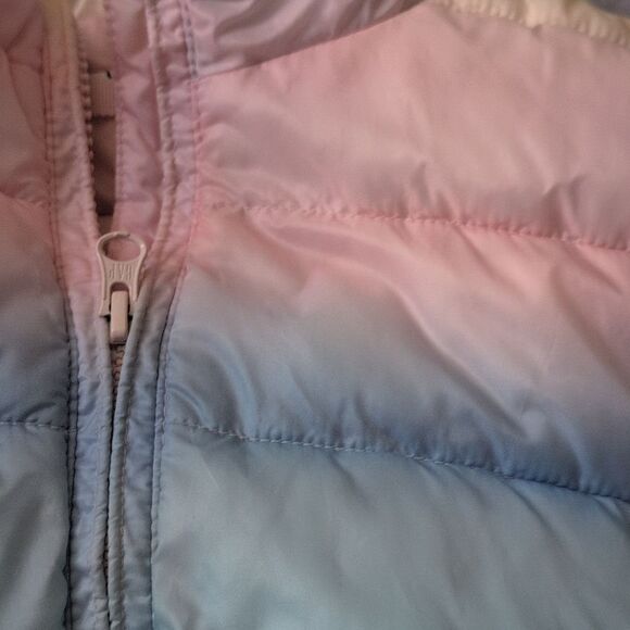 Gap Kids Pastel Rainbow Puffer Jacket Size XL - Picture 7 of 9